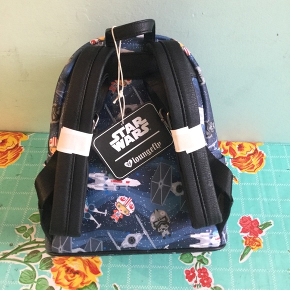Star Wars Loungefly Cute Mini Backpack - Picture 3 of 3